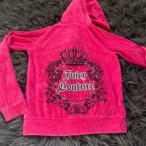 Juicy Couture velour hoodie